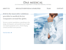 Tablet Screenshot of das-medical.com